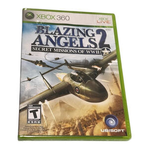 Blazing Angels 2 Secret Missions WWII Xbox 360 Video Game Sealed T NTSC Ubisoft